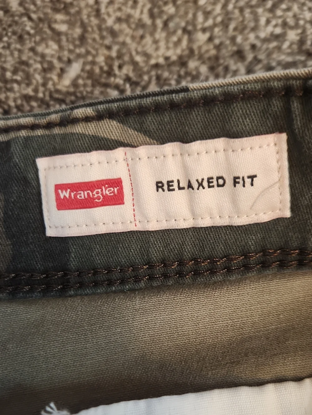 Wrangler Men's Camoflage Cargo Shorts - Size 32 Waist